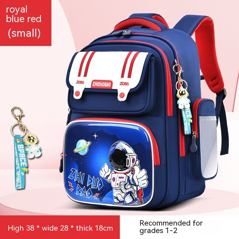 Astronaut Backpack For Elementary School Students, Super Light Weight Reduction And Spine Protection