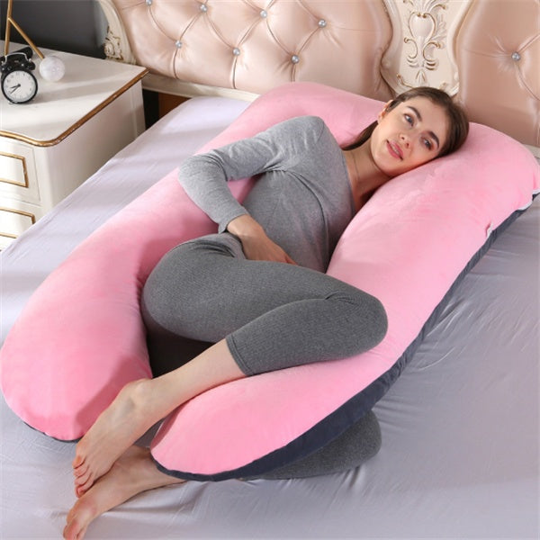 Sleeping Support Pillow For Pregnant Women  U Shape Maternity Pillows Pregnancy Side Sleepers