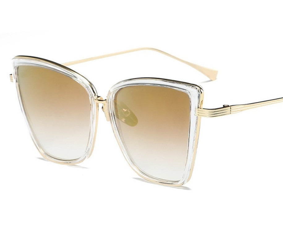 Personalized cat eye sunglasses