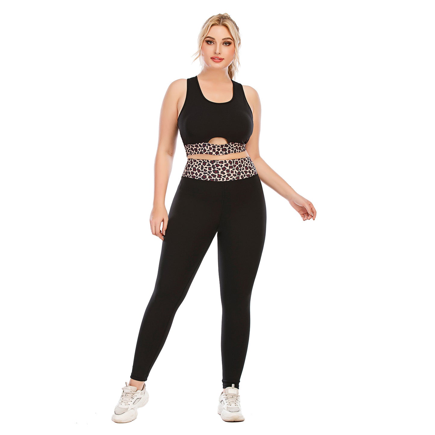 European And American Fitness Suits Plus Size Yoga Wear Tights Pants