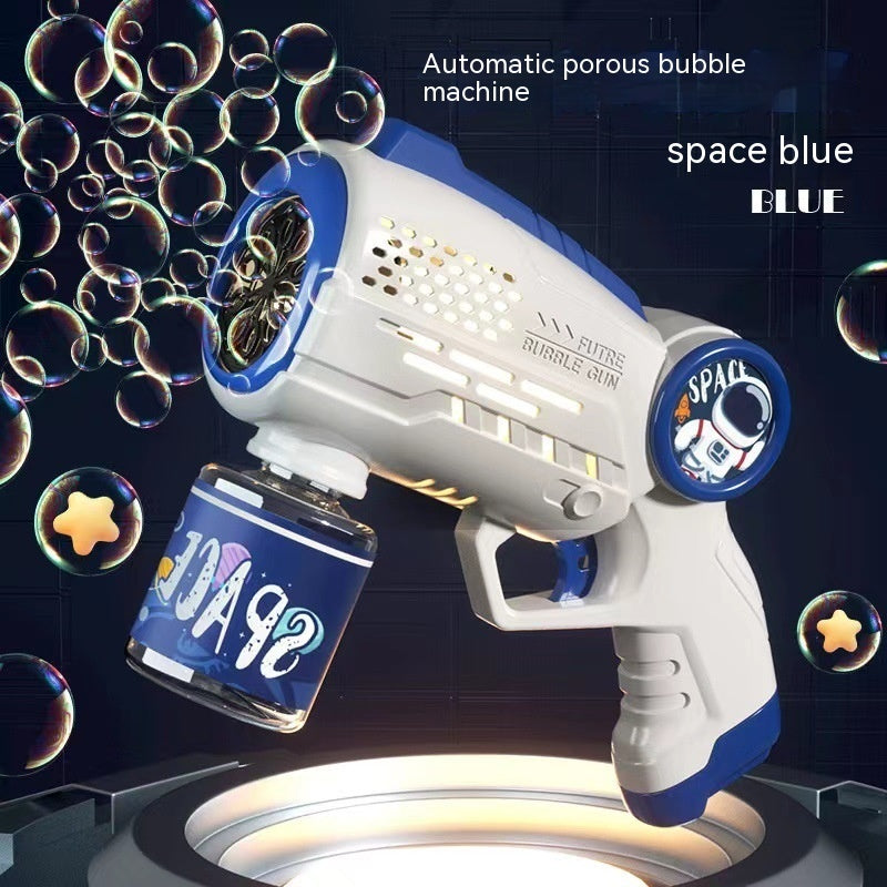 Space Bubble Gun Electric Fully Automatic Children's Handheld