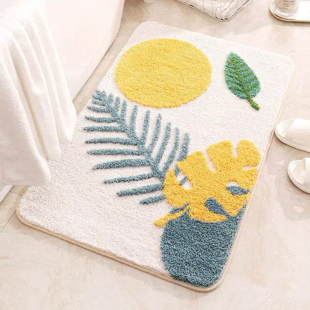 Plush Flocking Rug