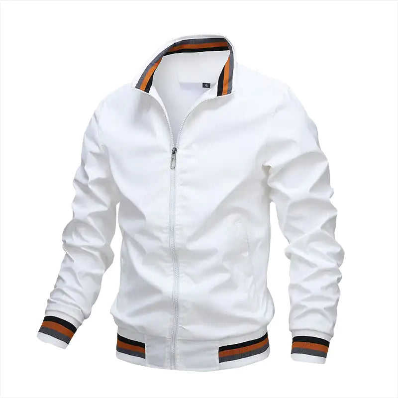 Men’s Casual Stand-up Collar Jacket