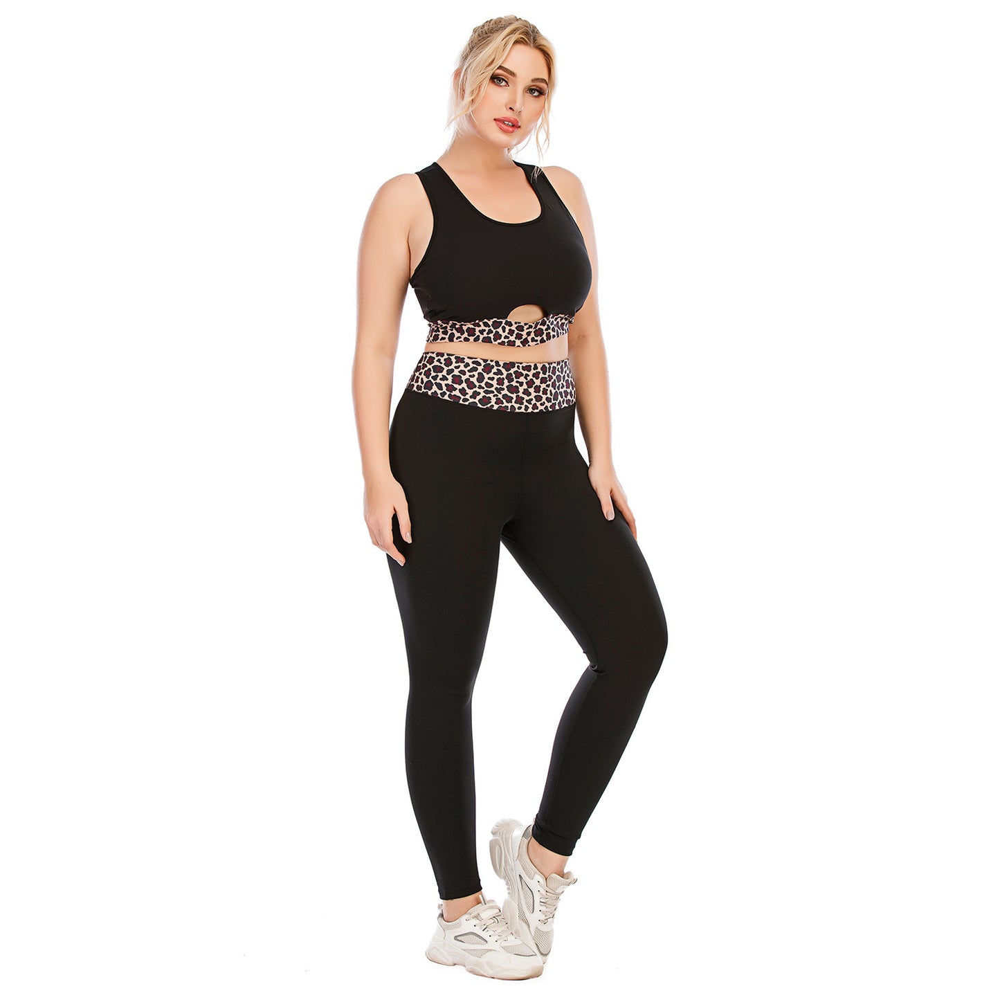 European And American Fitness Suits Plus Size Yoga Wear Tights Pants